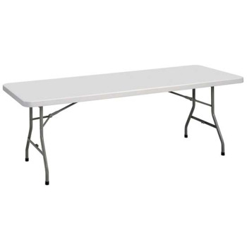 white breakroom table